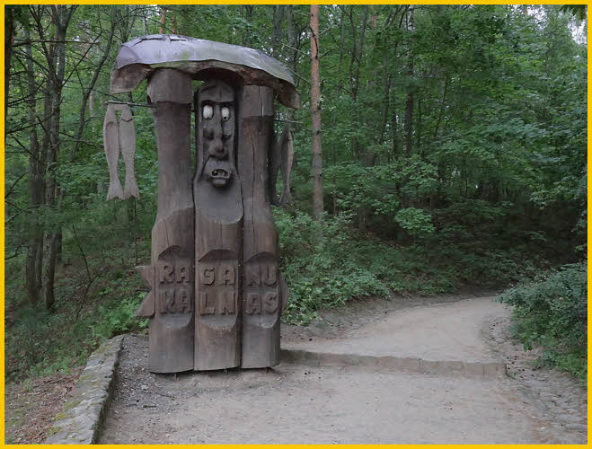 Hill of Witches Entrance Sign